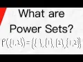 What is a Power Set Set Theory Subsets Cardinality
