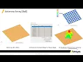 Simulating defective Antennas Terminated in Phased Array - using Ansys HFSS