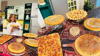 سر الصنعة مع الشيف دعاء السمنودي فطيرة الأجبان بالعسل كريب بيتزا بسكويت السمسم 