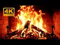 🔥 Cozy Fireplace 4K (12 HOURS). Fireplace with Crackling Fire Sounds. Fireplace Ambience