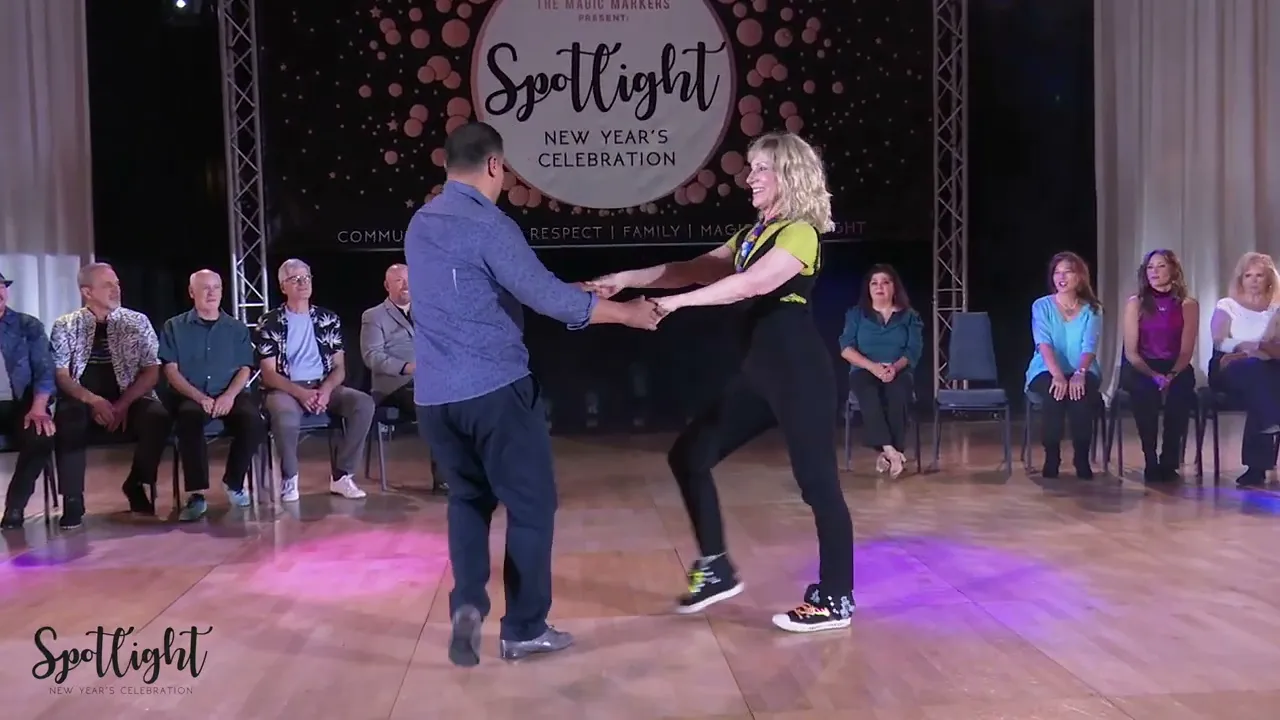 Spotlight New Year's Celebration 2023 Masters Novice Jack & Jill - Edgar Acosta & Kim Nelson