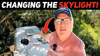 What to do about a broken skylight - How to Replace it