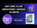 NET Core 7 o Web API deployment in IIS Server Hosting angular in IIS Server Nihira Techiees
