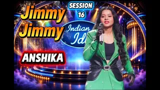 jimmy jimmy jimmy aaja performance anshika wins hearts mithun chakraborty praise indian idol 16