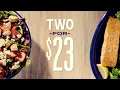 NEW 2 for 23 Menu