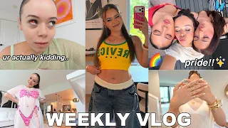 WEEKLY VLOG! eye injury, going to pride, mom guilt + more!!