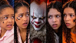 VERITY, THÉA, SANA ET LINA FACE À PENNYWISE !