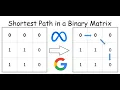 Shortest Path in a Binary Matrix - LeetCode 1091