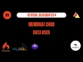 CREATING A CLINIC SYSTEM WITH CODEIGNITER 4 - CRUD DATA USER