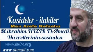Men Arefe Nefsehu Fekad Arefe Rabbehuمديح حضرة ابراهيم Niyâzi Mısrî من عرف نفسه فقد عرف ربه 