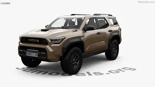 Toyota 4Runner TRD Pro 2025 3D model by 3DModels org