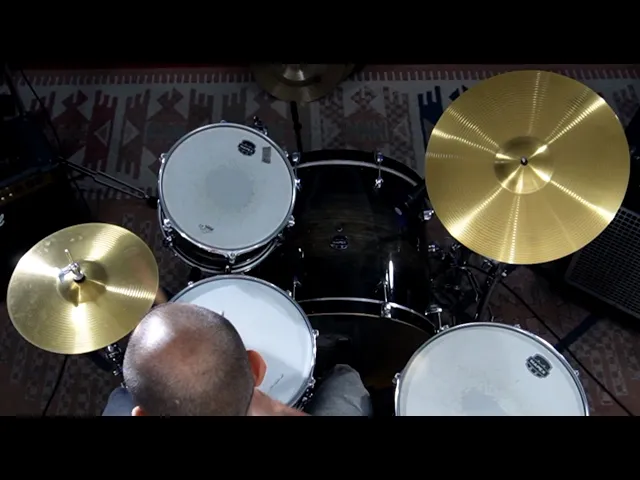 Kit de Pratos X-Pro by C. Ibañez P2 em Brass Alloy Set com Chimbal