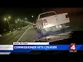 Macomb County commissioner s crash into police cruiser caught on
