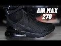 UNDERRATED Nike Air Max 270 Triple Black On Feet Review