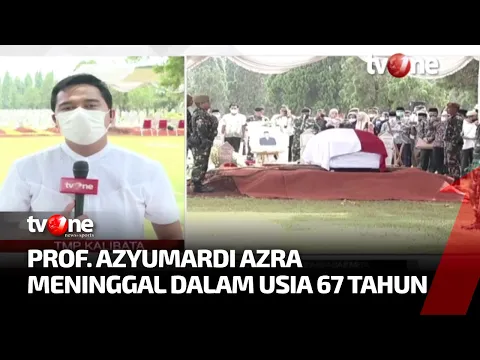 Prosesi Pemakaman Alm Prof. Azyumardi Azra Digelar dengan Upacara Militer