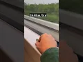 Download Lagu 🤯 high-speed train in China speed of 348 km/hr #shorts