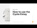 Litter-Robot 3 How To Use the Cycle Delay Functionality