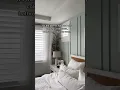 Our primary bedroom paint color Sherwin Williams Sea Salt