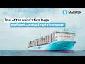 Tour Ane Maersk - the largest dual-fuel container vessel sailing on methanol
