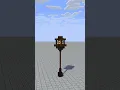 Minecraft Lamp Post Design Idea