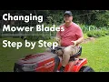 How to Change Lawn Mower Blades - Step by Step for the Troy-bilt Pony 42