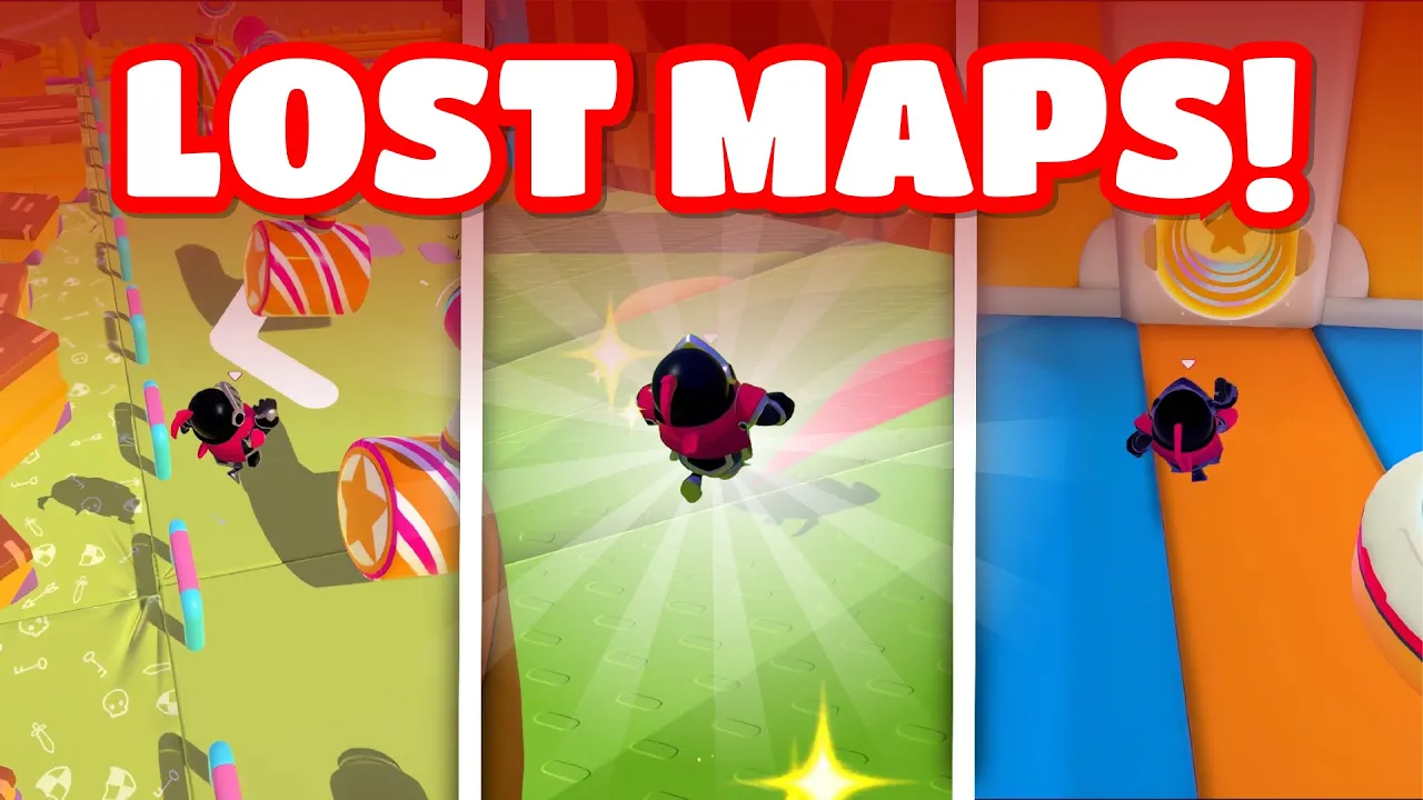 I Played LOST Fall Guys Maps!