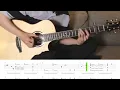 Download Lagu Guitar Tutorial: たぶん Tabun (YOASOBI) - Sungha Jung Tabs | Fingerstyle Tabs