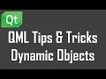 QML Create Dynamic Objects