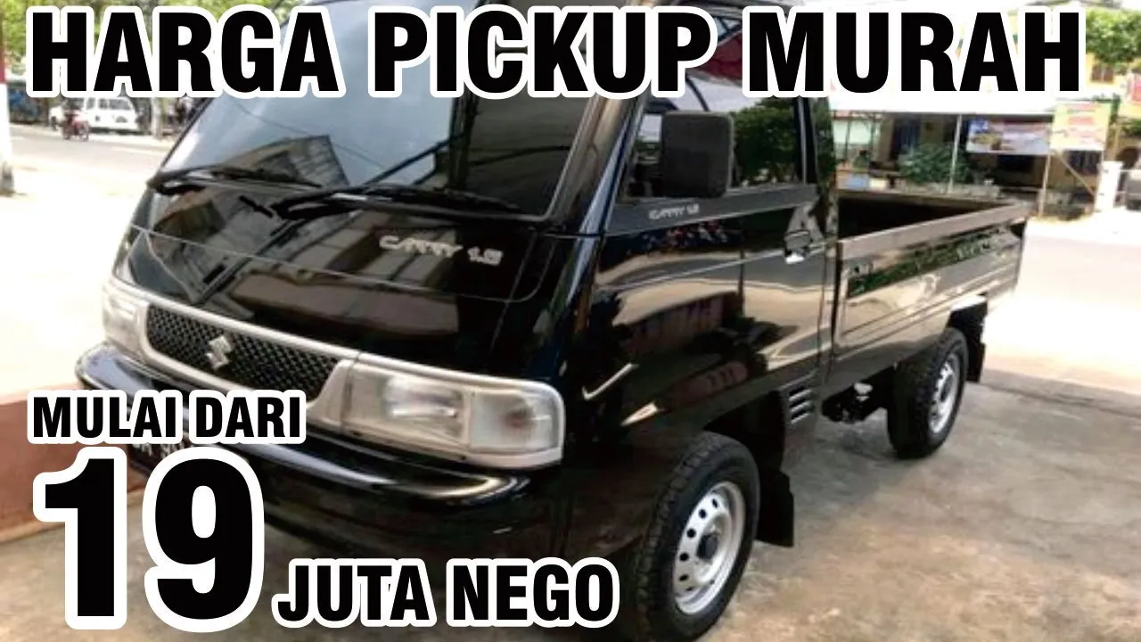 HARGA MOBIL BEKAS SUZUKI CARRY PICK-UP  HANYA 19 JUTA, HARGA MURAH BISNIS MAKIN LANCAR