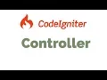 Codeigniter Tutorial Controller