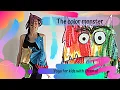 The color monster Yoga for kids