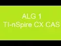 Example Solve Absolute Value Equation TI-nSpire CX CAS