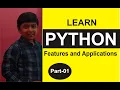 Part1 Python Programming Features and Applications Shashank Web Series