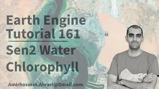 Google Earth Engine Tutorial-161 Sentinel-2 Water Chlorophyll - a Index using Python API Xee