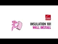 Insulation Installation Guide Owens Corning PINK Fiberglas Batt Insulation for Walls