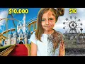 Download Lagu $1 vs $10,000 Amusement Park!