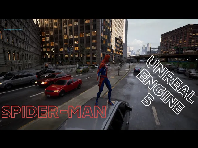 Spider-man on Unreal Engine 5 Tech Demo is stunning