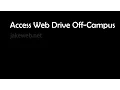 How to Access CSUN s web Drive