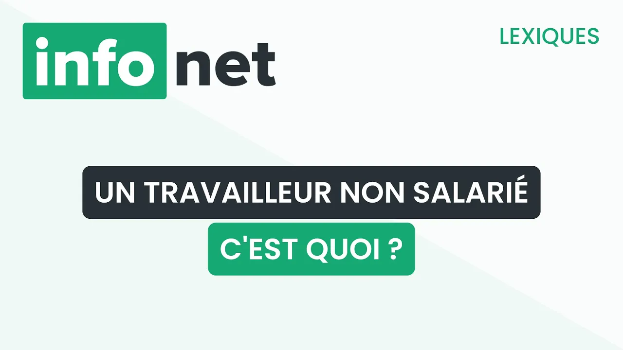 Qu'est-ce qu'un travailleur non salarié ?