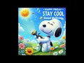 Good Morning and Happy Friday From Snoopy Spraying the Flowers