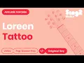 Download Lagu Loreen - Tattoo (Acoustic Karaoke)