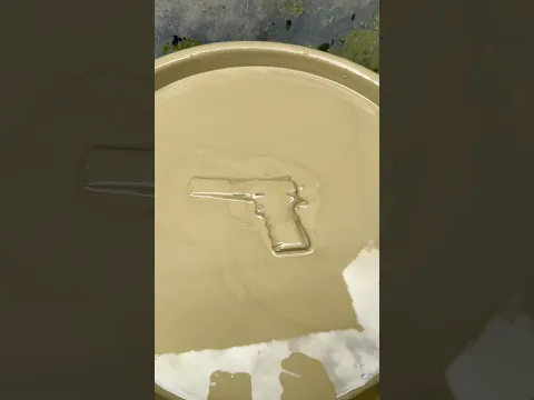 Cleaning New Toy Gun satisfying asmr