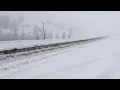 Raw Interstate 80 Closed At Donner Summit
