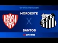 Lagu Noroeste x Santos - AO VIVO - 08/02/2026 - Campeonato Paulista