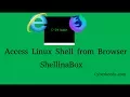 SSH from your favourite web browser using Shellinabox