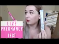 LIVE PREGNANCY TEST 11 15 DPO - MrsTino