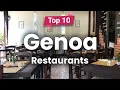 Top 10 Restaurants in Genoa Italy - English