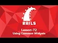 72 Using Common Widgets