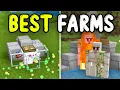 TOP 10 BEST Farms Minecraft Bedrock 26 21