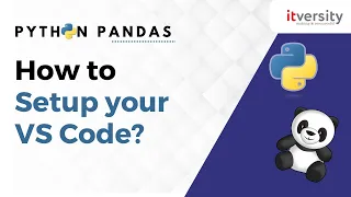 Setup Your Vs Code Project Python Pandas Tutorial for Data Engineering